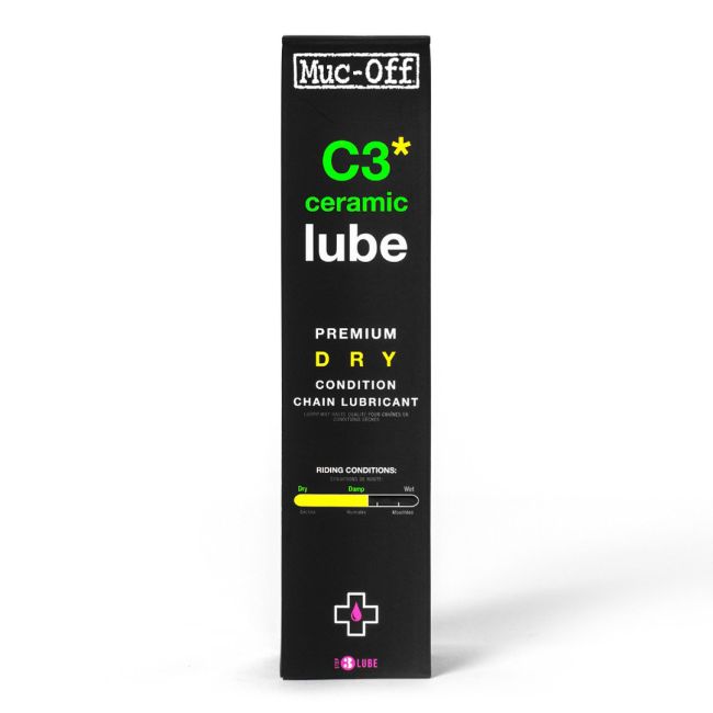 Muc-Off - Ulei Lubrifiant Ceramic C3 pentru lant - Dry - 120ml