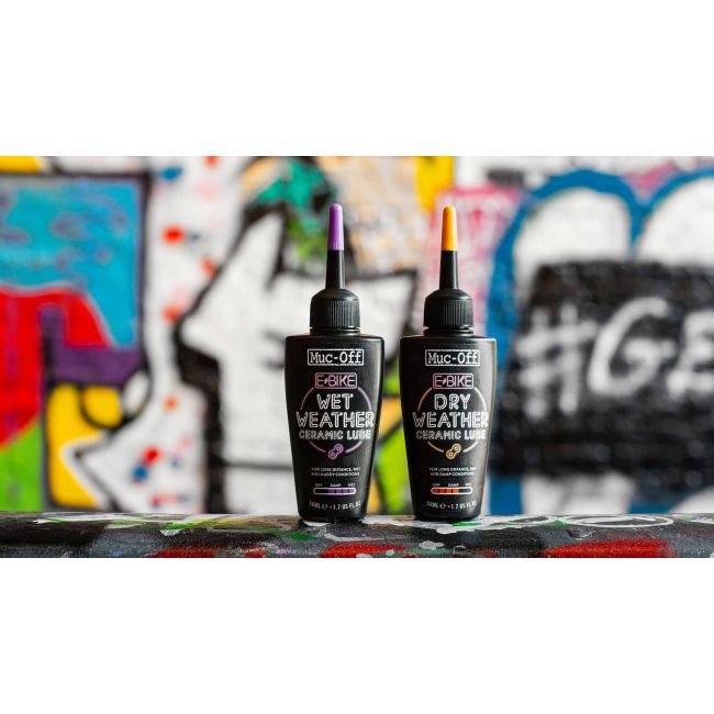 Muc-Off - Ulei Lubrifiant Ceramic pentru lant - conceput special pentru biciclete elctrice e-Bike - Dry - 50ml