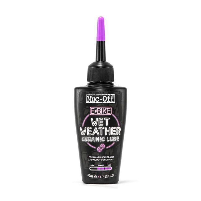 Muc-Off - Ulei Lubrifiant Ceramic pentru lant - conceput special pentru biciclete elctrice e-Bike - Wet - 50ml
