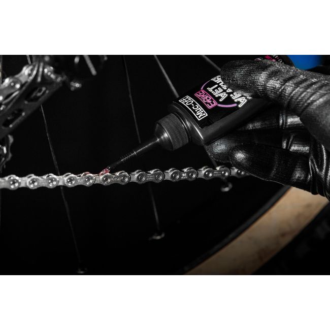 Muc-Off - Ulei Lubrifiant Ceramic pentru lant - conceput special pentru biciclete elctrice e-Bike - Wet - 50ml