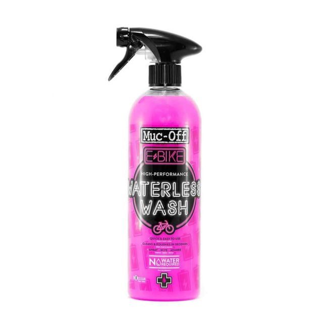 Muc-Off - Waterless Wash Bike Cleaner e-Bike - Solutie curatare bicicleta fara apa pentru biciclete electrice - 750ml