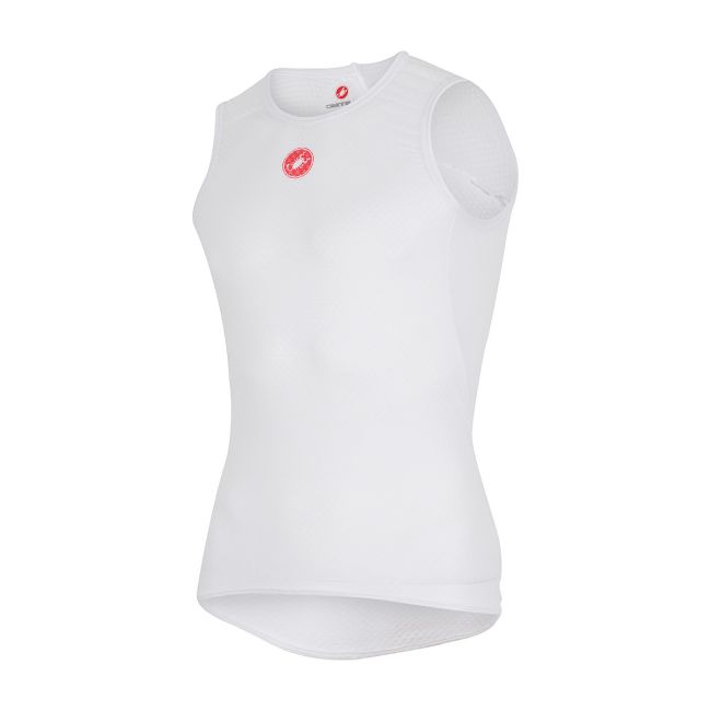 Castelli Pro Issue - maiou pentru ciclism - alb