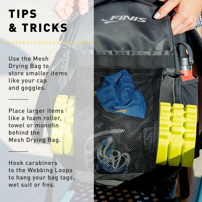 Finis Rival Rucsac Echipament 32L - negru
