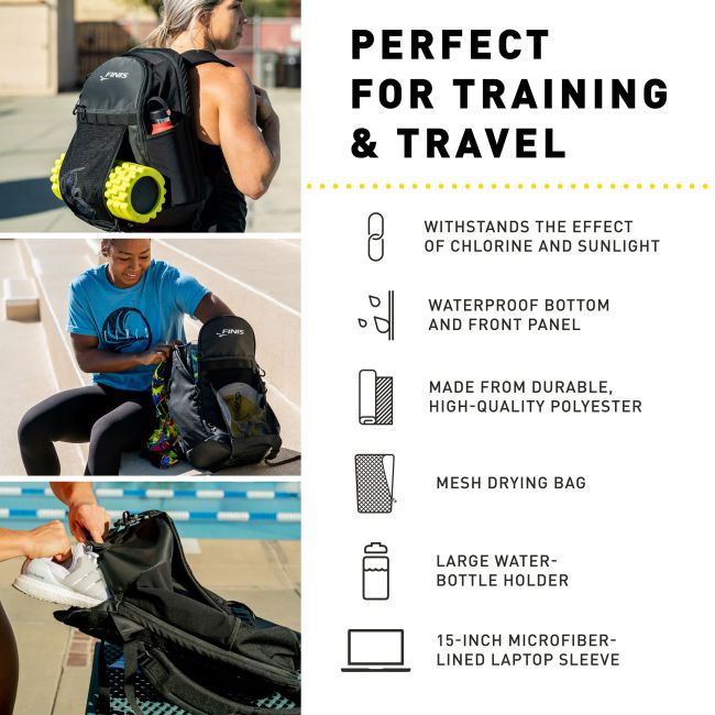 Finis Rival Rucsac Echipament 32L - negru