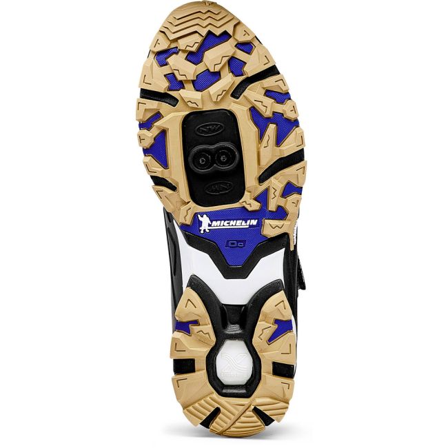 Northwave Spider Plus 2 - pantofi pentru ciclism MTB All Mountain - negru alb portocaliu
