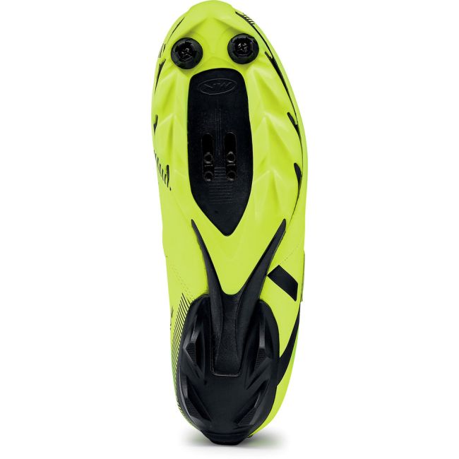 Northwave Spike 2 - pantofi pentru ciclism MTB - galben fluo