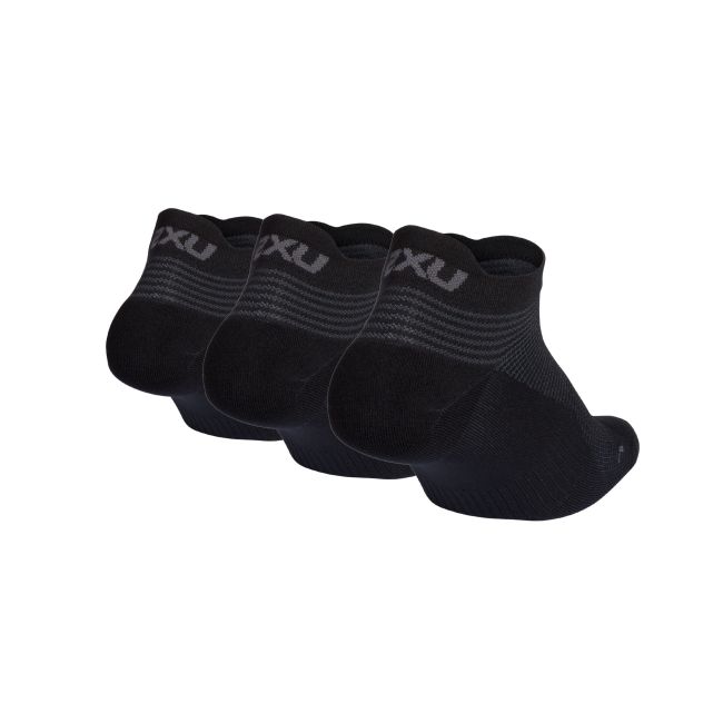 2XU - Sosete - pachet 3 perechi - Negru