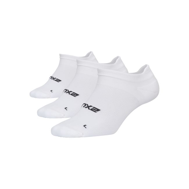 2XU - Sosete - pachet 3 perechi W - Alb- Negru