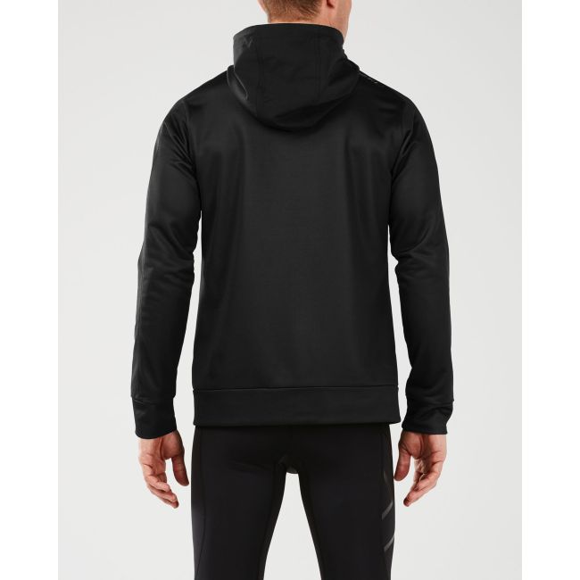 2XU - URBAN Zip Thru Hoodie - Black