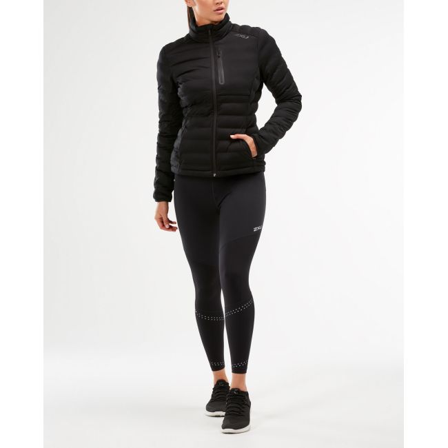 2XU - jacheta rezistenta apa pentru femei Pursuit Insulation Jacket - negru