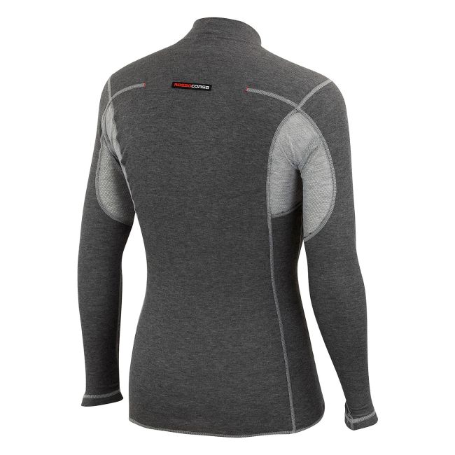 Castelli Bluza corp cu maneca lunga Flanders Warm LS - gri