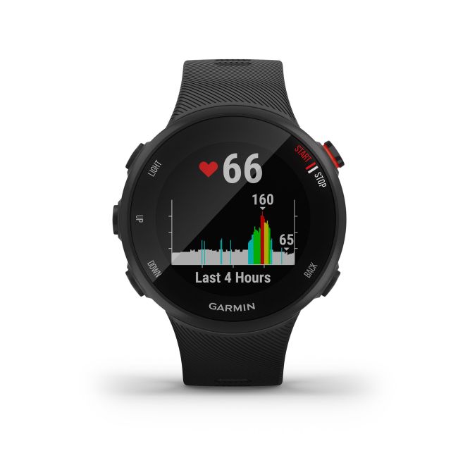 Garmin Forerunner 45s negru - ceas cu GPS pentru alergare, bicicleta, cardio, yoga si alte sporturi