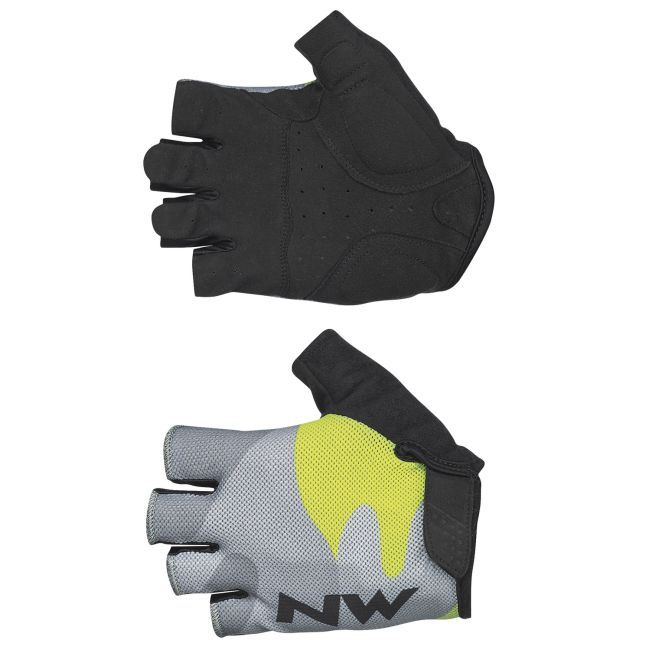 Northwave Manusi Flag 3 scurte - gri/galben
