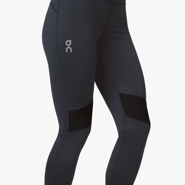 On - Colanti sport Lungi pentru femei - negru