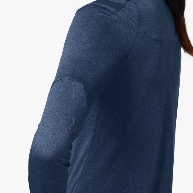 On Bluza cu maneca lunga Performance Long-T W - bluemarin