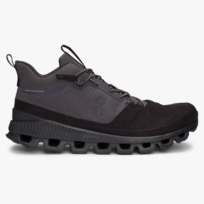 On Cloud Hi - pantofi sport pentru barbati - negru gri eclipsa