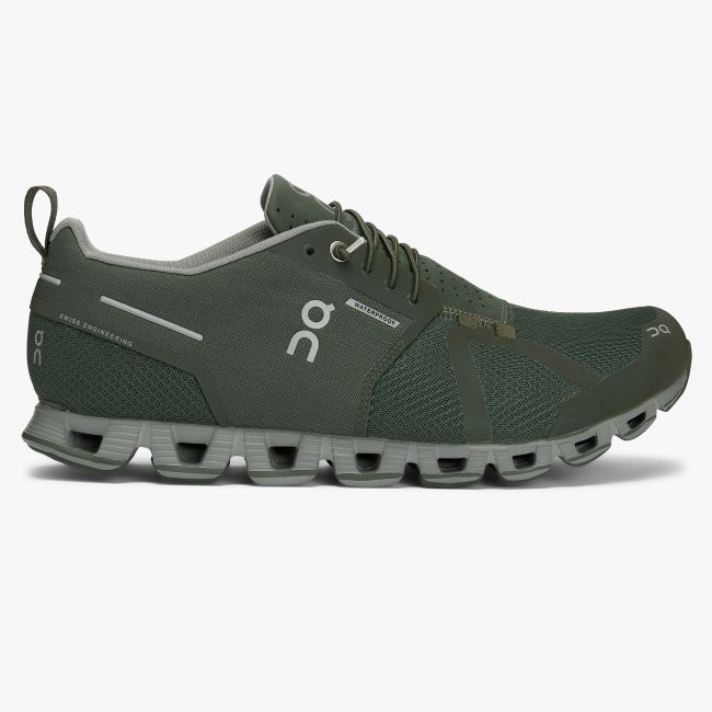 On Cloud Waterproof - verde lunar