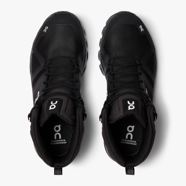 On Cloudrock Waterproof ghete rezistente la apa Femei - negru