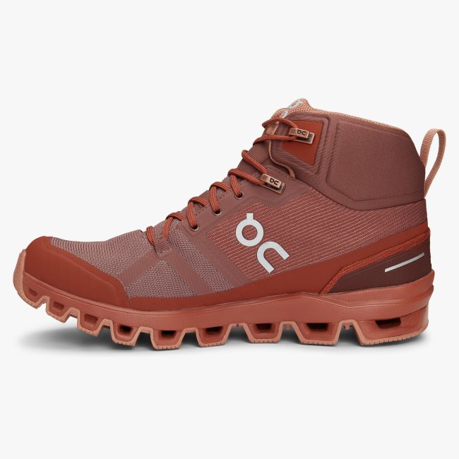 On Cloudrock Waterproof ghete rezistente la apa femei - visiniu maro