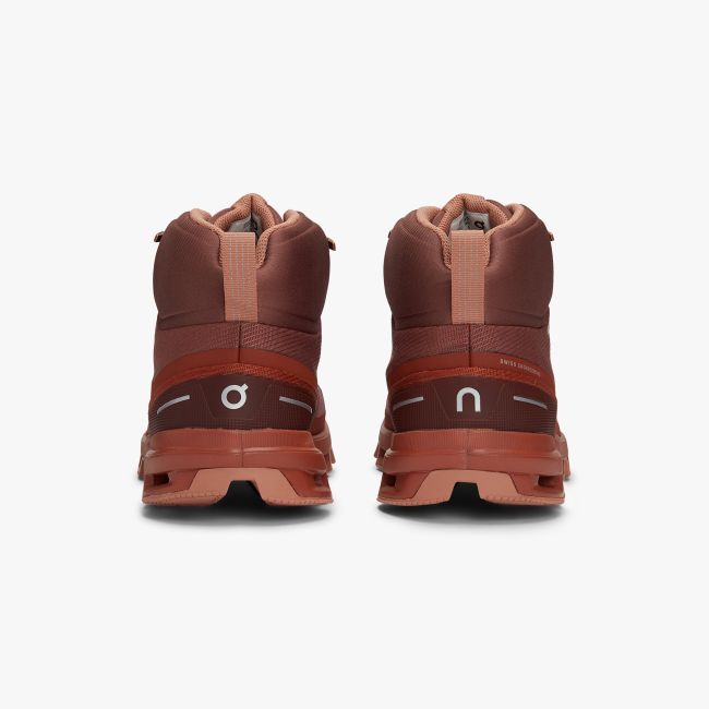 On Cloudrock Waterproof ghete rezistente la apa femei - visiniu maro