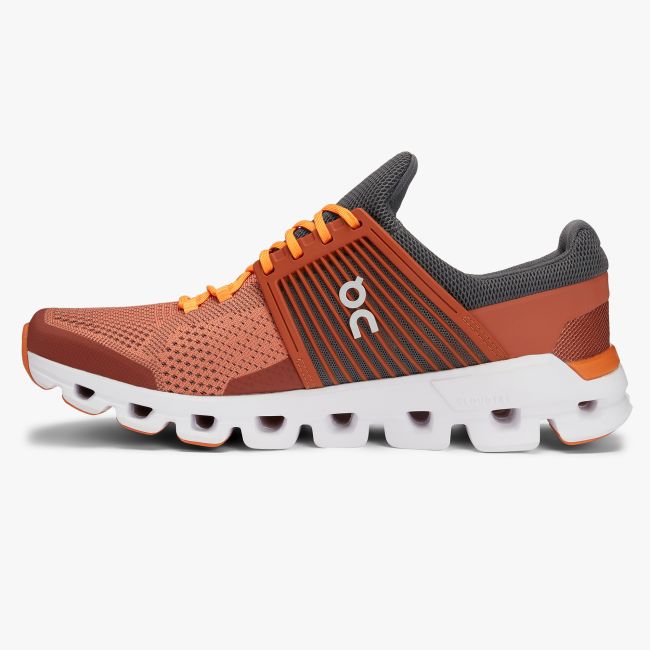 On Cloudswift - pantofi sport pentru barbati -portocaliu Rust Rock