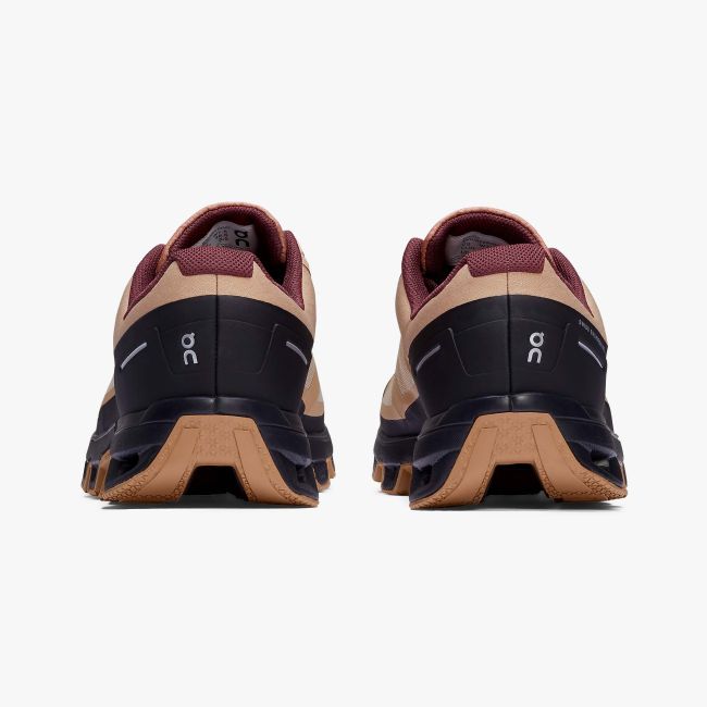 On Cloudventure Waterproof femei - Crem Rosebrown Mulberry
