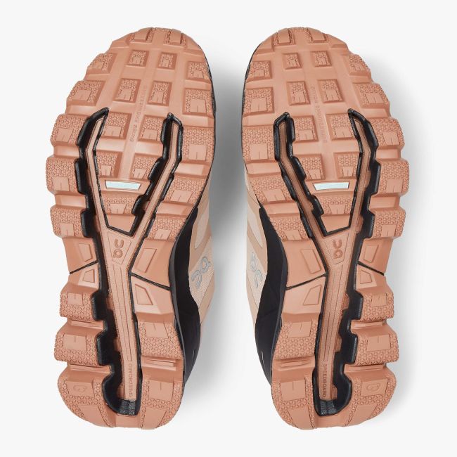 On Cloudventure Waterproof femei - Crem Rosebrown Mulberry