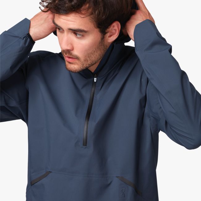 On Running - Jacheta Waterproof pentru barbati Anorak - bluemarin