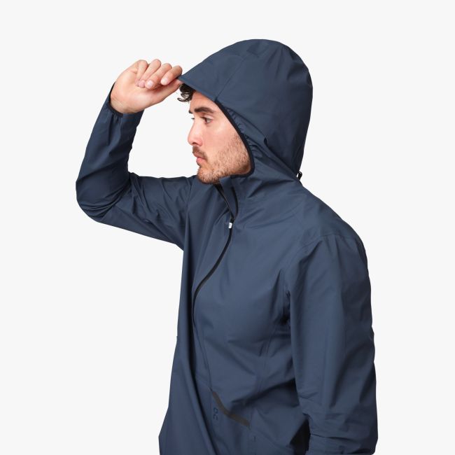 On Running - Jacheta Waterproof pentru barbati Anorak - bluemarin