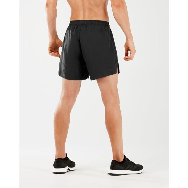 2XU - Pantaloni scurti alergare barbati HEAT 7" Free Short - negru