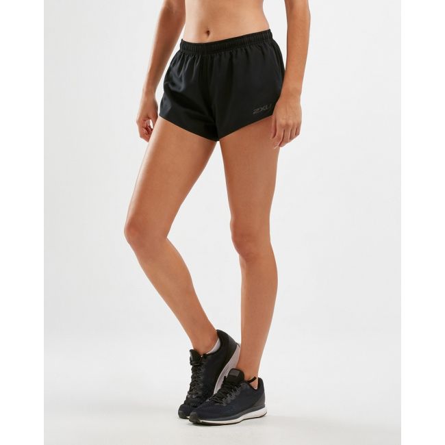 2XU - Pantaloni scurti de alergare pentru femei GHST 3" - negru