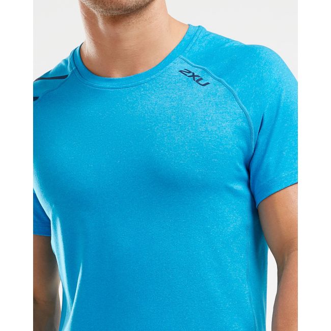 2XU - Tricou tehnic maneca scurta barbati XCTRL SS Tee - albastru