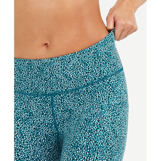 2XU Colanti compresie Print talie medie W 7/8 - albastru-alb