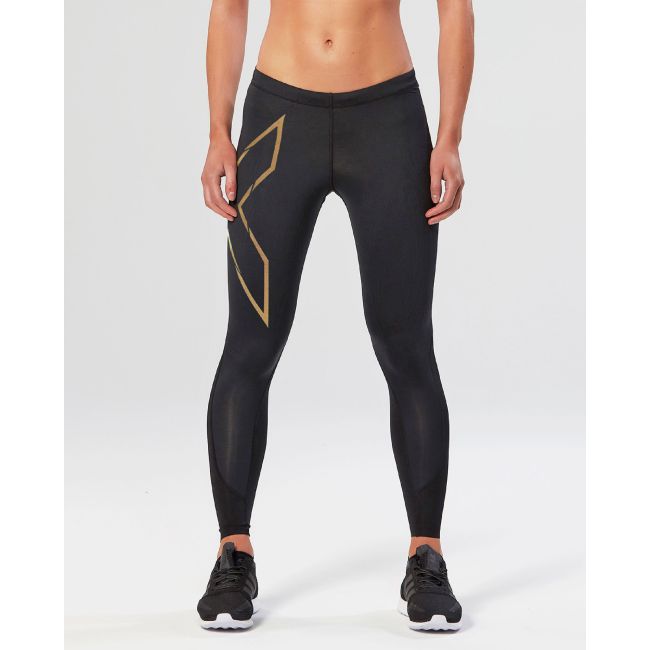 2XU Elite MCS Run Colanti compresie W - negru-auriu