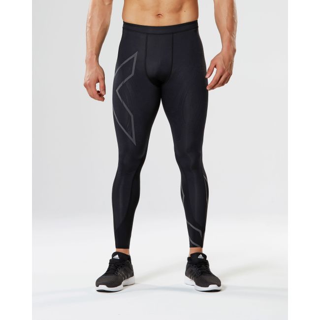 2XU MCS Run Colanti compresie - negri