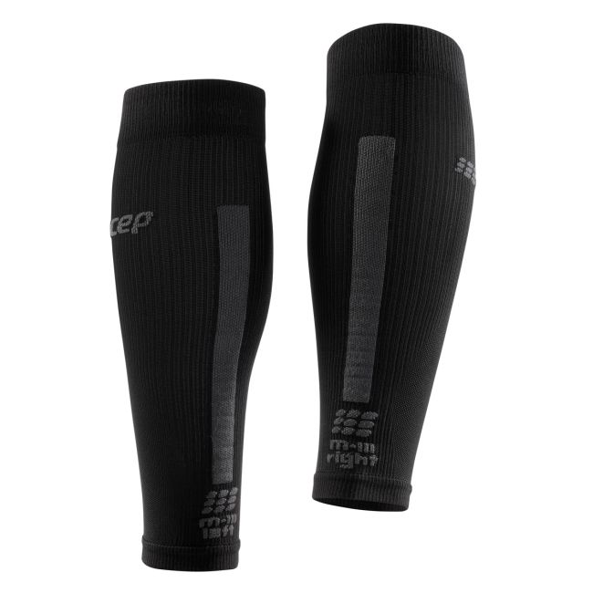 CEP - Compresie gamba barbati Calf Sleeves 3.0 - negru gri inchis