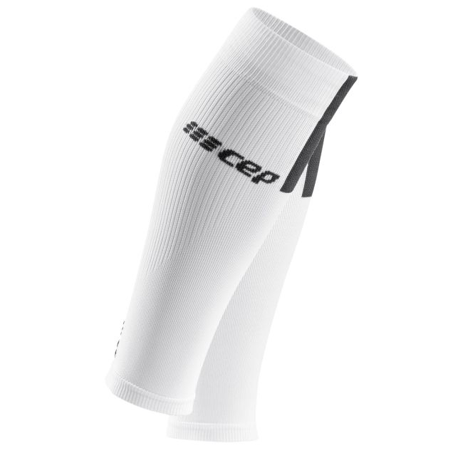 CEP - Compresie gamba femei Calf Sleeves 3.0 - alb gri inchis
