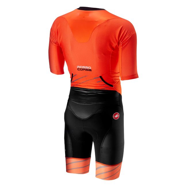 Castelli Trisuit All Out Speed portocaliu