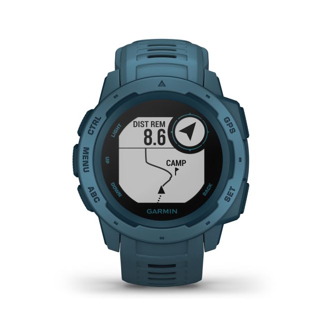 Garmin - Instinct - alabastru Lakeside - ceas inteligent cu GPS cu functii avansate pentru sport