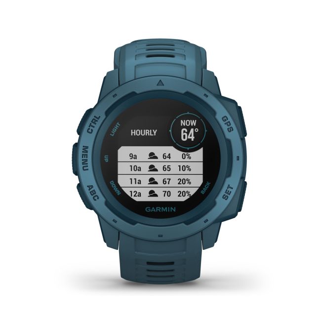 Garmin - Instinct - alabastru Lakeside - ceas inteligent cu GPS cu functii avansate pentru sport