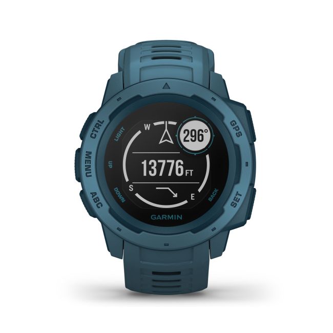 Garmin - Instinct - alabastru Lakeside - ceas inteligent cu GPS cu functii avansate pentru sport