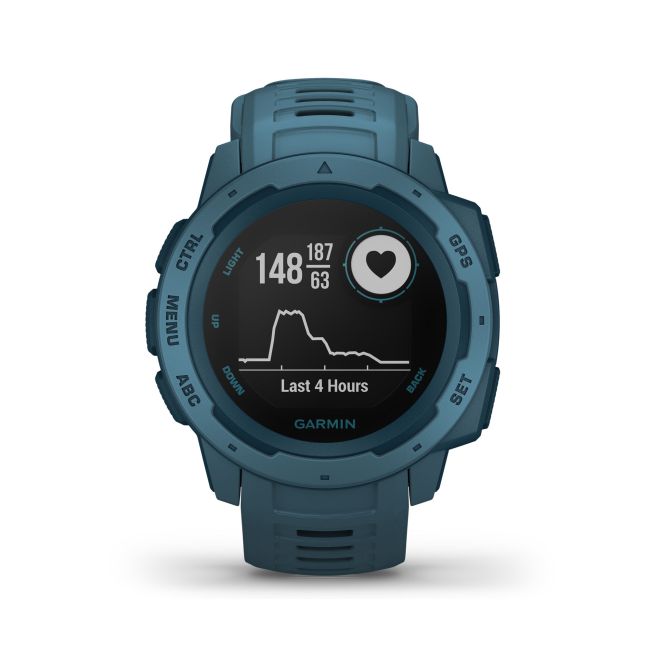 Garmin - Instinct - alabastru Lakeside - ceas inteligent cu GPS cu functii avansate pentru sport