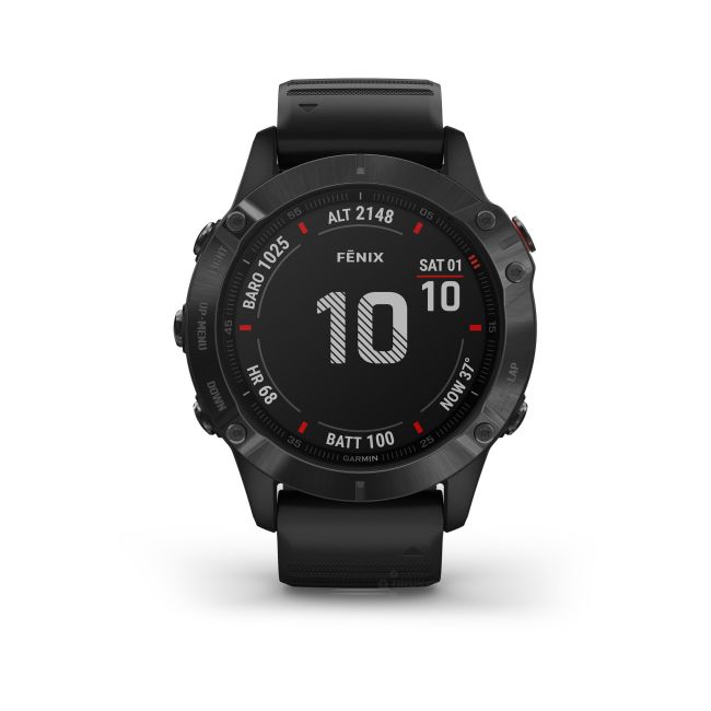 Garmin Fenix 6 PRO Black - curea neagra