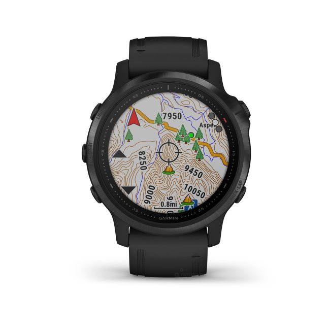 Garmin Fenix 6s PRO Negru - curea neagra