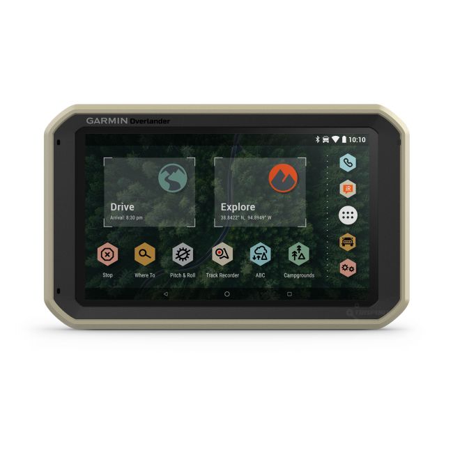 Garmin Overlander GPS off-road si on-road