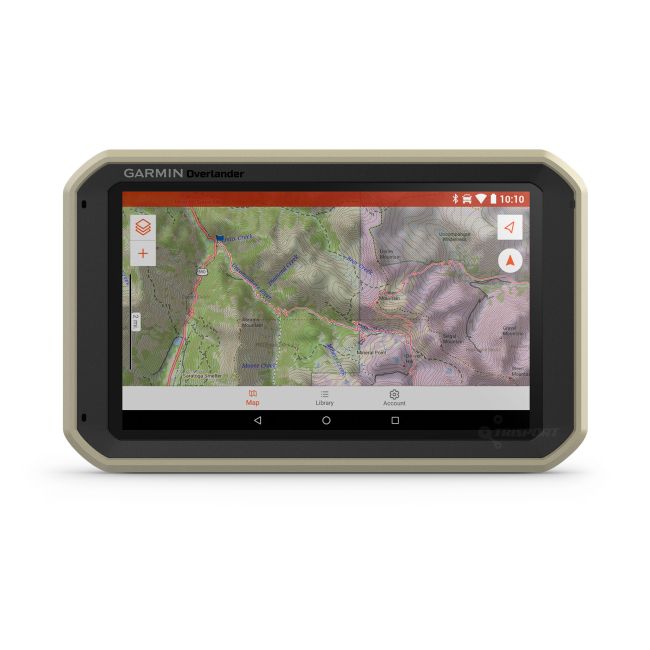 Garmin Overlander GPS off-road si on-road