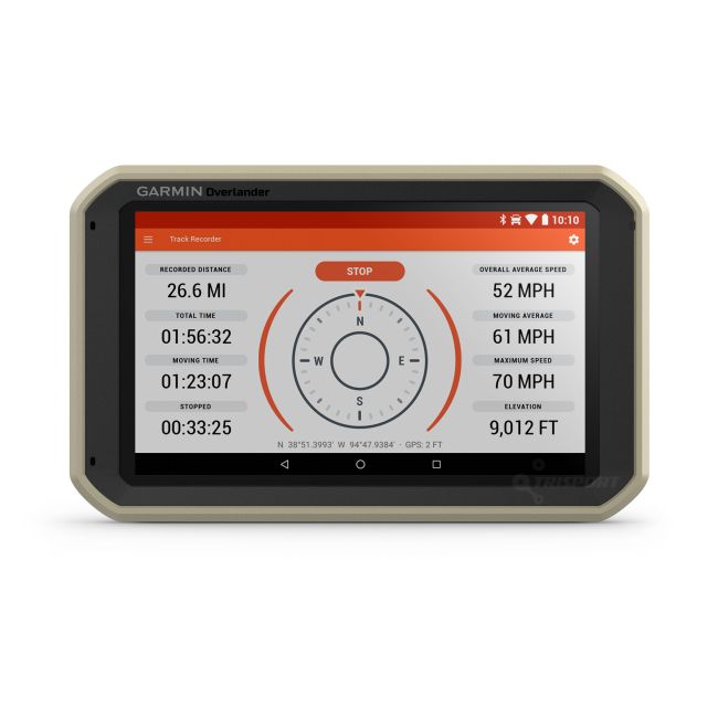 Garmin Overlander GPS off-road si on-road