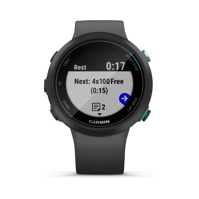 Garmin - Swim 2 - ceas inteligent pentru inot cu GPS - Gri Slate