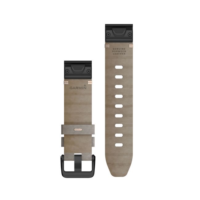 Garmin curea piele suede - QuickFit 20 - gri