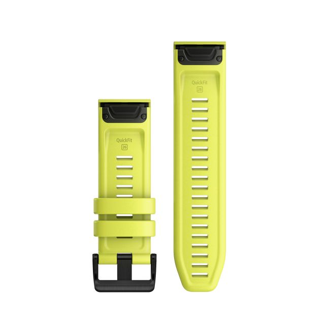 Garmin curea silicon QuickFit 26 - galben fluo